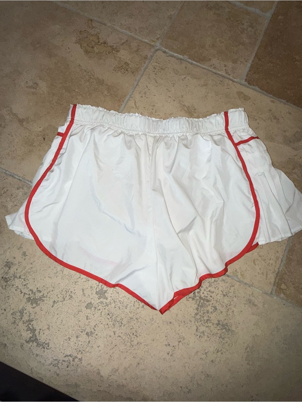 Free People Movement Easy Tiger Shorts – White Combo – Size Small - Picture 6 of 8
